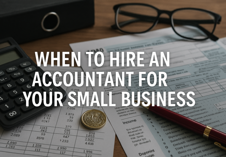 When to Hire an Accountant for Your Small Business